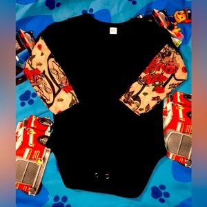 Tattoo Onesie Cotton Bodysuit